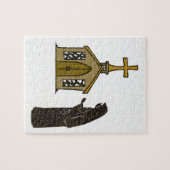 Jigzaag Puzzle Nun Legpuzzel (Horizontaal)