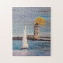 Jigzaag Puzzle Sailing Boat door JP Denyer