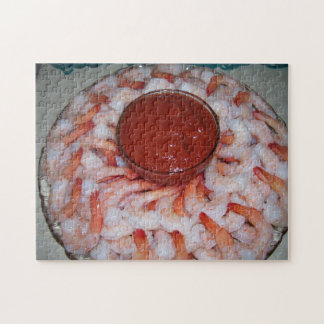 Jigzaag Puzzle Shrimp Platter Legpuzzel