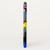 Jigzaag Puzzle-stukken op zwart Case-Mate iPhone Case (Achterkant / rechts)