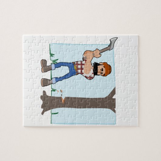 Jigzaag Puzzle Tree Cutter Legpuzzel (Horizontaal)