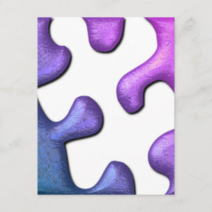 Jigzaag Puzzle Uitnodiging
