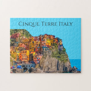 Jigzaag Puzzle voor volwassenen Cinque terre Italy Legpuzzel