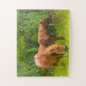 Jigzaag Puzzle Wild Assateague Ponies Legpuzzel (Verticaal)