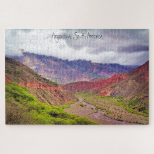 Jigzaag Revel Colorful Argentina Schilderachtig La Legpuzzel