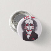 Jigzaag Ronde Button 3,2 Cm (Voorkant /achterkant)