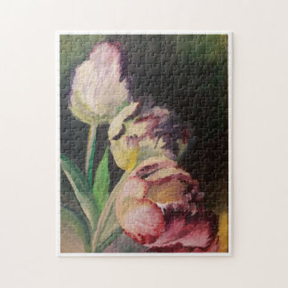 Jigzaag Tulip Puzzle door JP Denyer Legpuzzel