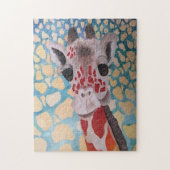JigzaagGiraffe Legpuzzel (Verticaal)