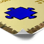 Jigzaaghuis Sign Poster (Hoek)