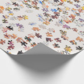 Jigzaagpuzzel Cadeaupapier (Hoek)