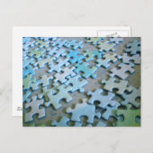 Jigzaagschuitjes Briefkaart (Voorkant / Achterkant)