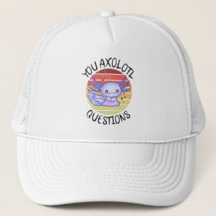 Jij axolotl vragen trucker pet