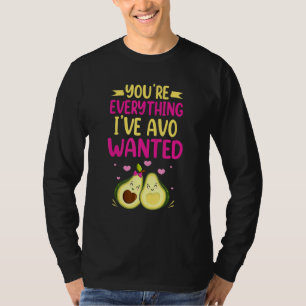 Jij bent alles wat ik heb gewild Voedselgrap T-shirt