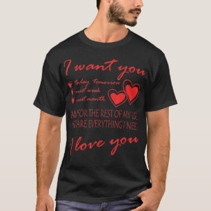 Jij bent alles wat ik nodig heb. t-shirt