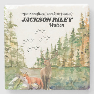 Jij bent alles wat ik nooit wist dat ik wilde Wild Stenen Onderzetter