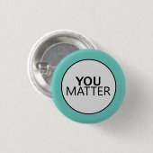 Jij bent belangrijk ronde button 3,2 cm (Voorkant /achterkant)