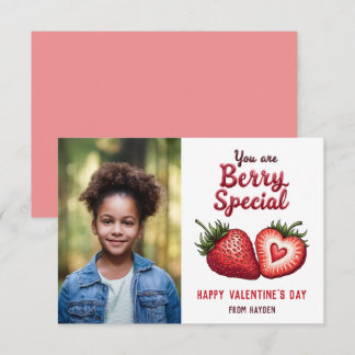 Jij bent Berry Speciale Klas Foto Notitiekaartje