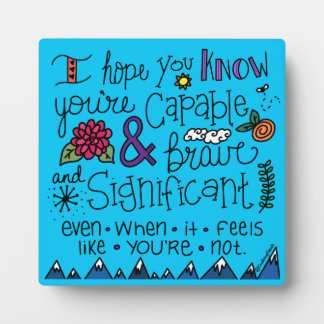 Jij bent Brave Fotoplaat