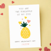 Jij bent de ananas van mijn Eye Classroom Valentij Kaart