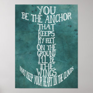 Jij bent de Anchor Poster