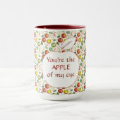 Jij bent de appel van mijn oog mok (Midden)