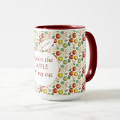 Jij bent de appel van mijn oog mok (Voorkant rechts)