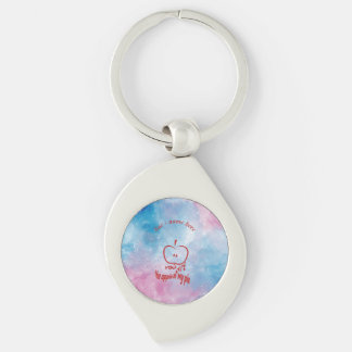 Jij bent de appel van mijn taart sleutelhanger