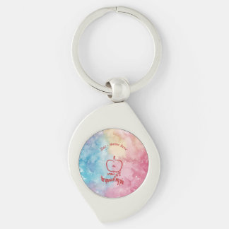 Jij bent de appel van mijn taart sleutelhanger