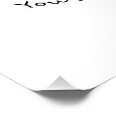 Jij bent de Apple van mijn oog Perfect Poster (Hoek)