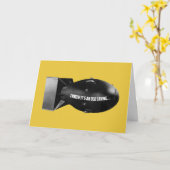 Jij bent de Atomic Bomb Friends Kaart (Gele Bloem)