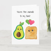 Jij bent de Avocado bij Mijn Toast Liefde Verjaard