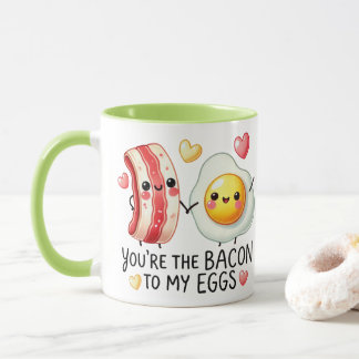 Jij bent de Bacon bij mijn Eieren — Schattig koppe Mok