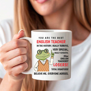 Jij bent de beste Engelse leraar. Andere verliezer Koffiemok