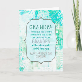 Jij bent de beste opa Vaderdag Kaart