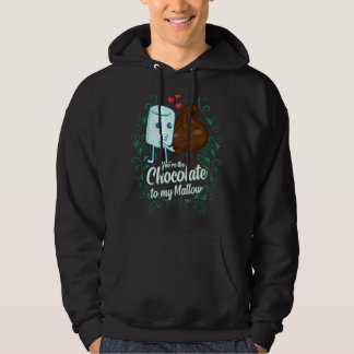 Jij bent de chocolade voor mijn Mallow bijpassende Hoodie