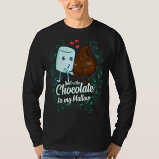 Jij bent de chocolade voor mijn Mallow bijpassende T-shirt