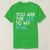 jij bent de css van mijn html t-shirt (Design voorkant)