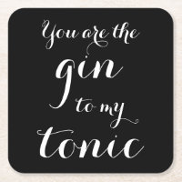 Jij bent de gin voor mijn tonisch huwelijksfeest o