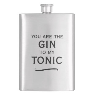 Jij bent de gin voor mijn tonisch stalen drinkfles flacon