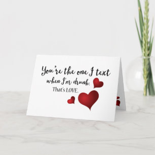 Jij bent de grappige Valentijn quote Feestdagen Kaart