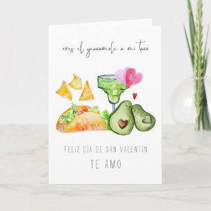 Jij bent de guacamole bij mijn taco   Valentijnsda Feestdagen Kaart
