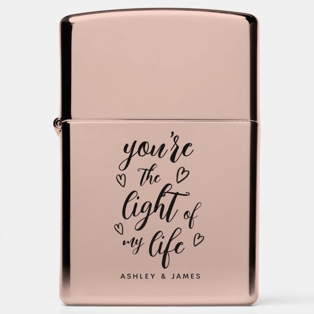 Jij bent de Licht van mijn Leven Valentijn (Front)