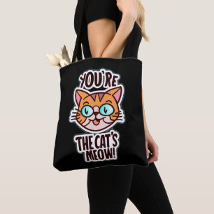 Jij bent de miauw van de kat draagtas