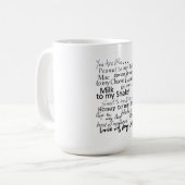 Jij bent de... mok koffie (Voorkant links)