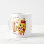 Jij bent de mosterd voor mijn hotdog - Mok (Voorkant links)