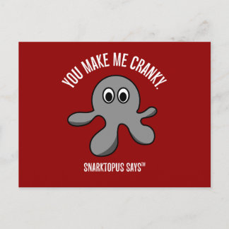 Jij bent de oorzaak van mijn slechte gedaante briefkaart