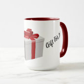 Jij bent de perfecte cadeau voor mij Twee Tinten K Mok (Voorkant rechts)