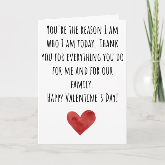 Jij Bent De Reden Valentijnsdag Geplooid Kaart (Voorkant)