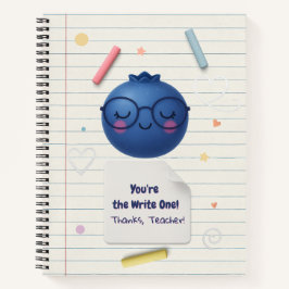 Jij bent de Schrijver! – Schattigee waardering van Notitieboek