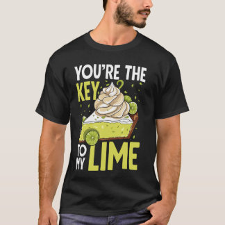 Jij bent de Sleutel tot Mijn Limoen Key Lime Pie T-shirt